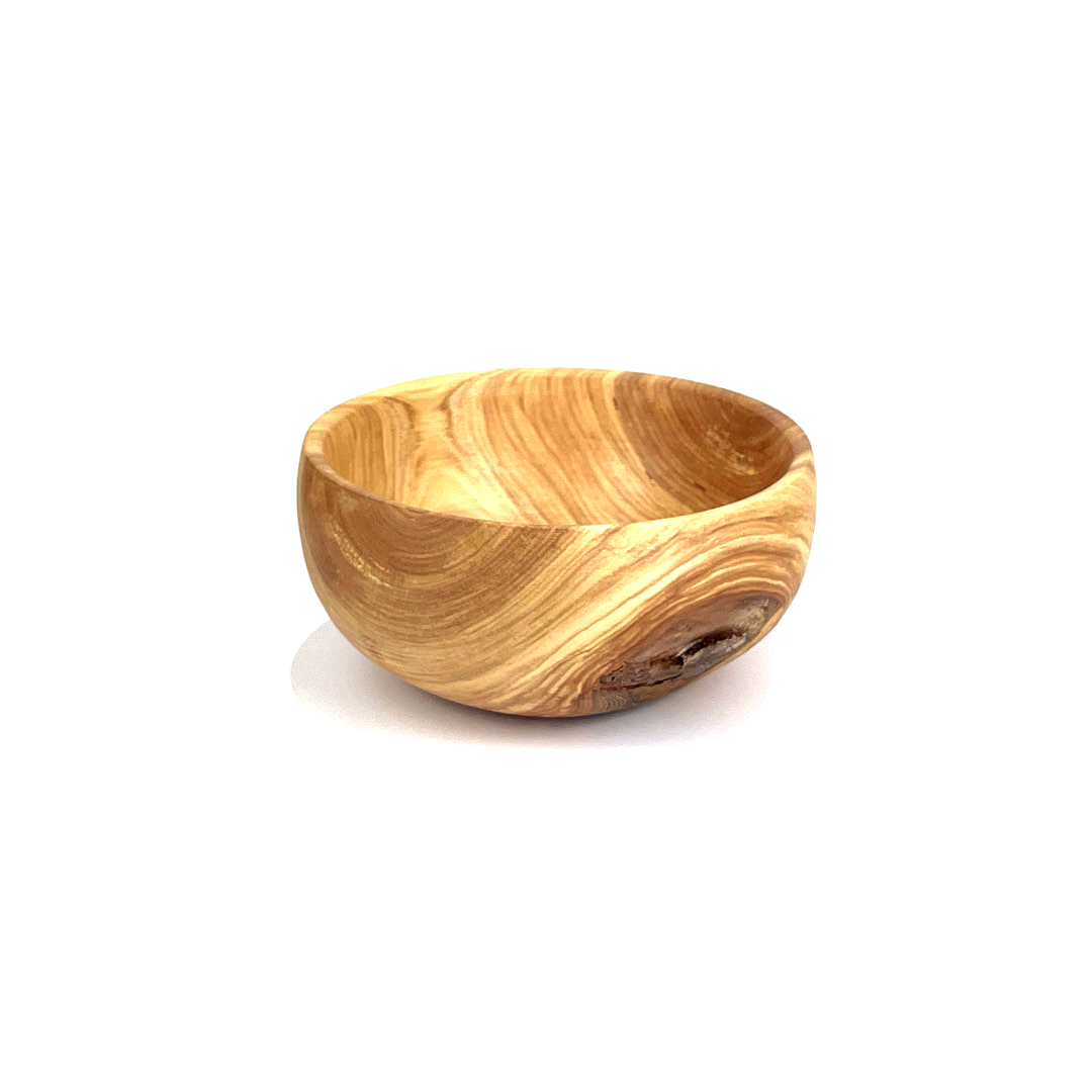 Holzschale Apfel 17 cm